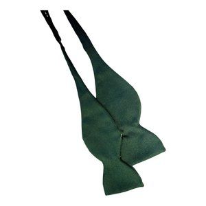 Men's Forest Green Bow Tie F.R. Tripler & Co. Formal Business Collectible BT-31
